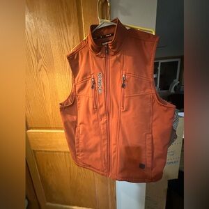 NWOT! RANK45 Men's Orange Vest